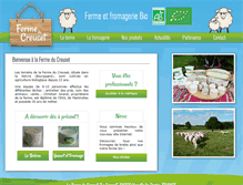 Tablet Screenshot of fermeducreuset.com